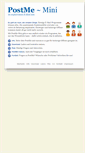 Mobile Screenshot of postme.de
